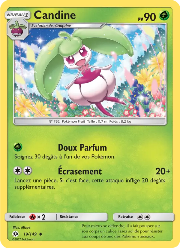 Candine – carte Pokémon TCG Peu Commune n°19