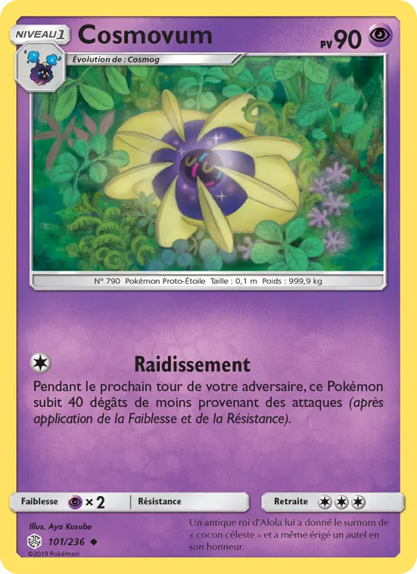Cosmovum – carte Pokémon TCG Peu Commune n°101
