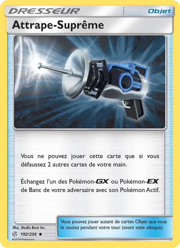 Attrape-Suprême – carte Pokémon TCG Peu Commune n°192