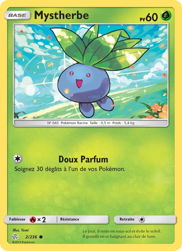 Mystherbe – carte Pokémon TCG Commune n°2