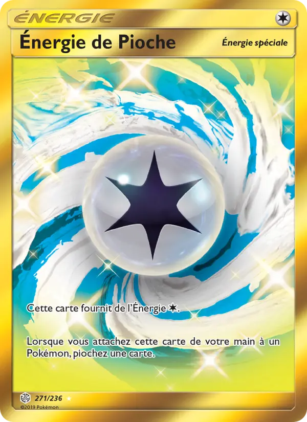 Énergie de Pioche – carte Pokémon TCG Magnifique rare n°271