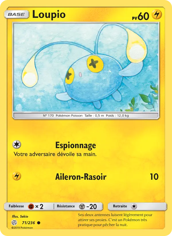 Loupio – carte Pokémon TCG Commune n°71