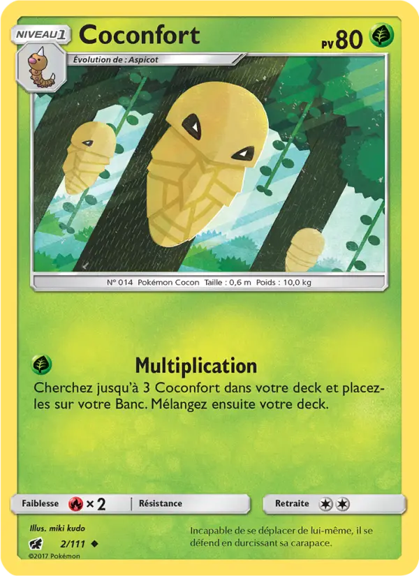 Coconfort – carte Pokémon TCG Peu Commune n°2