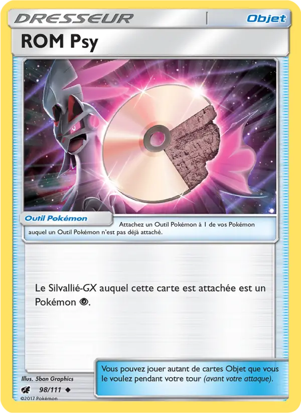 ROM Psy – carte Pokémon TCG Peu Commune n°98