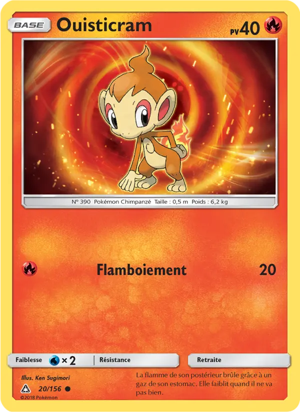 Ouisticram – carte Pokémon TCG Commune n°20