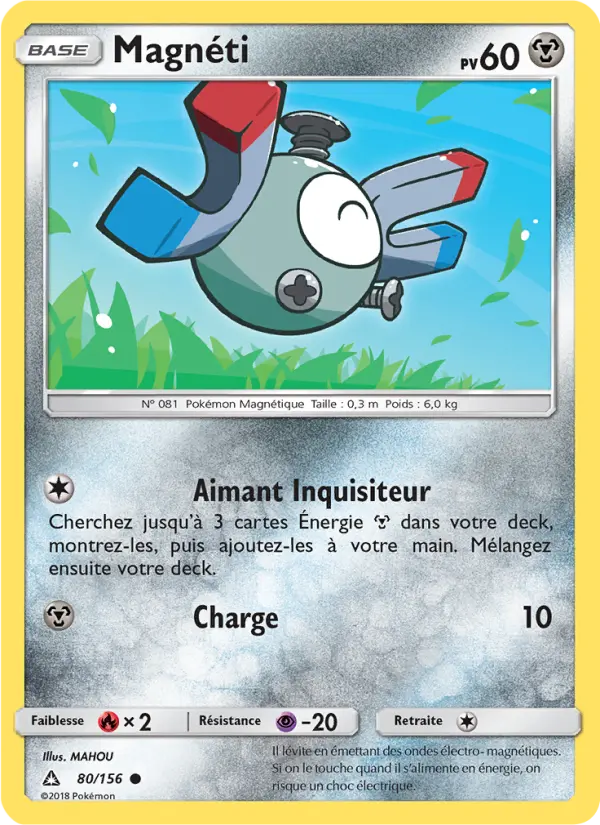 Magnéti – carte Pokémon TCG Commune n°80
