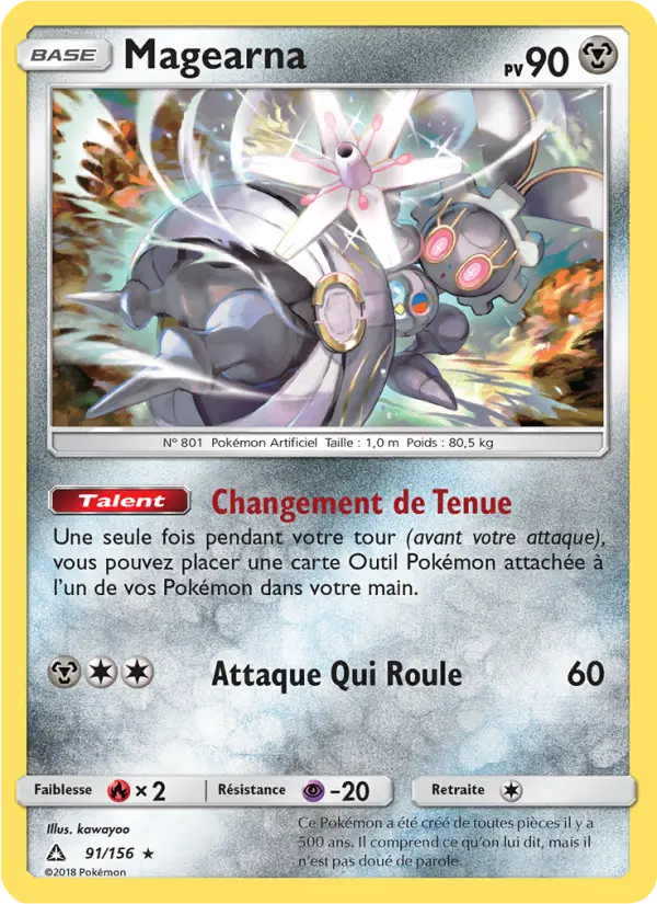 Magearna – carte Pokémon TCG Rare n°91