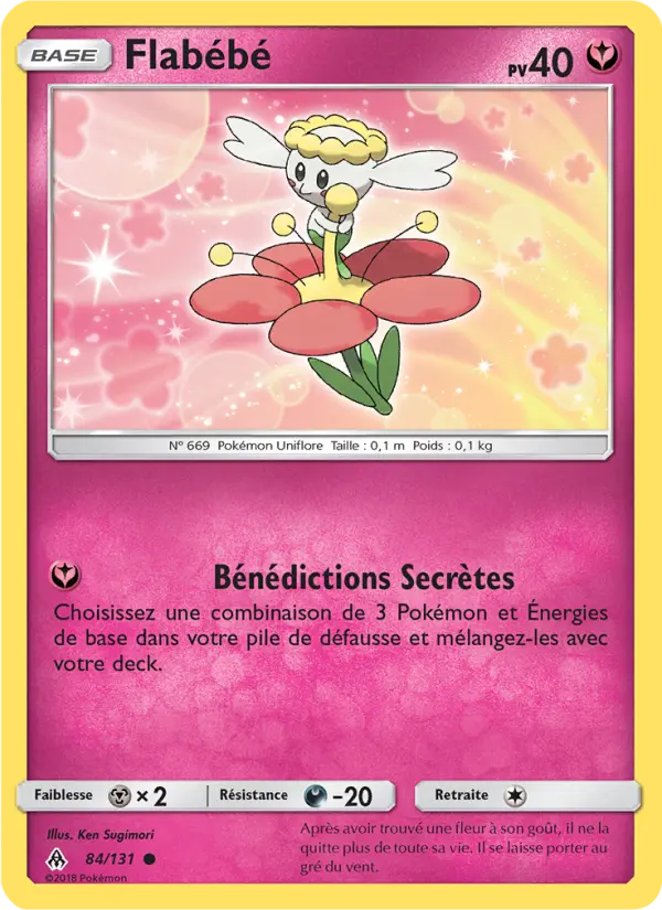 Flabébé – carte Pokémon TCG Commune n°84