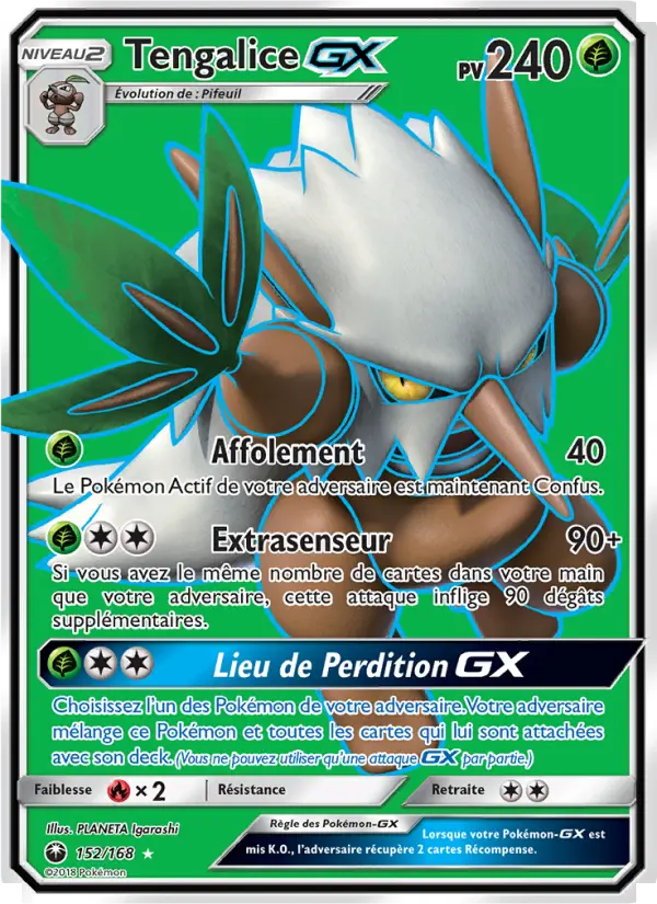 Tengalice GX – carte Pokémon TCG Ultra Rare n°152