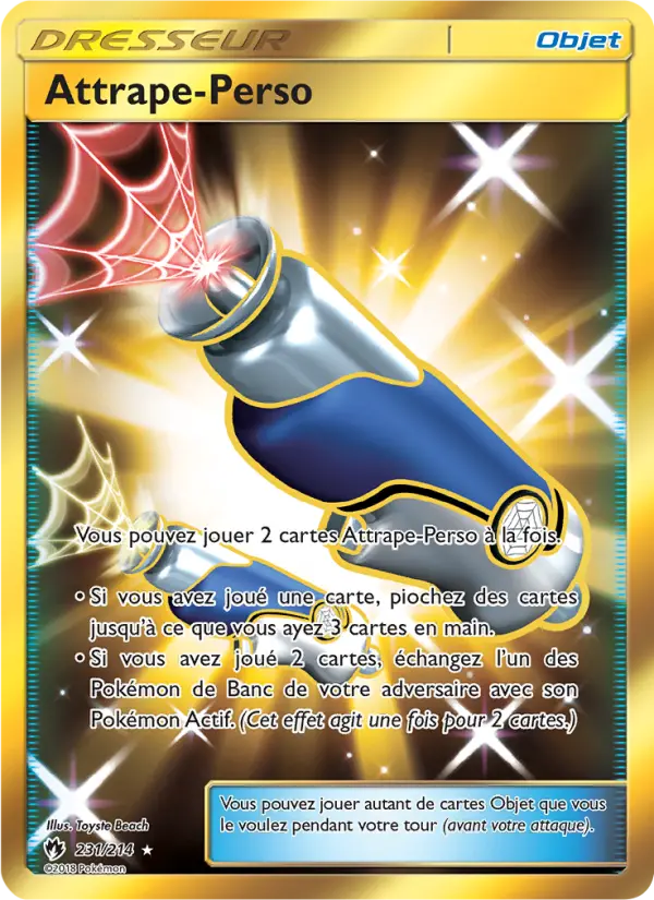 Attrape-Perso – carte Pokémon TCG Magnifique rare n°231