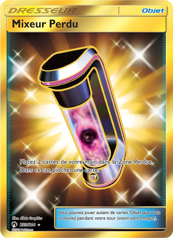 Mixeur Perdu – carte Pokémon TCG Magnifique rare n°233