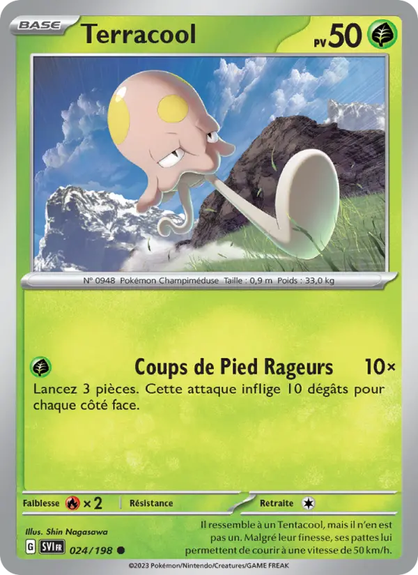 Terracool – carte Pokémon TCG Commune n°024