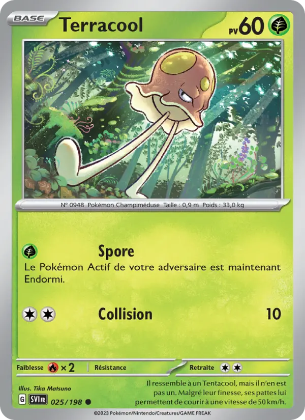 Terracool – carte Pokémon TCG Commune n°025