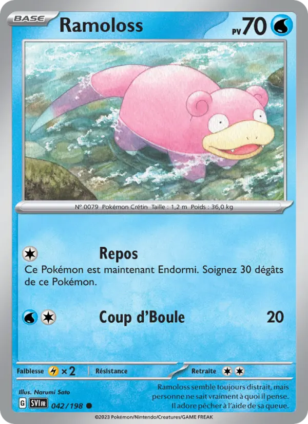 Ramoloss – carte Pokémon TCG Commune n°042