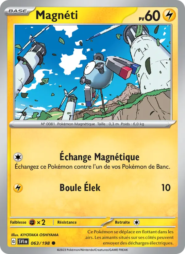 Magnéti – carte Pokémon TCG Commune n°063