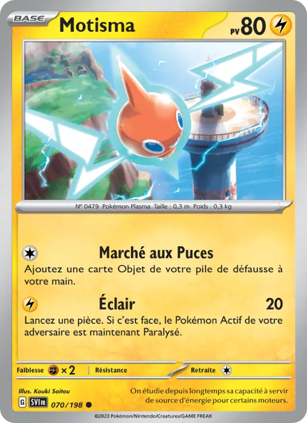 Motisma – carte Pokémon TCG Commune n°070