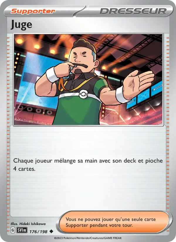 Juge – carte Pokémon TCG Peu Commune n°176