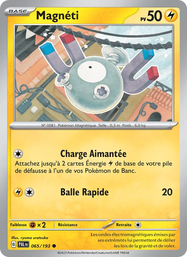 Magnéti – carte Pokémon TCG Commune n°065