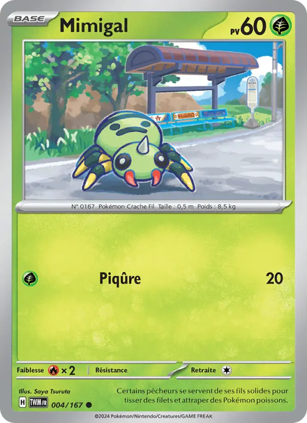 Mimigal – carte Pokémon TCG Commune n°004
