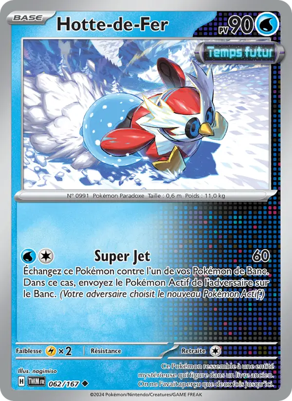 Hotte-de-Fer – carte Pokémon TCG Peu Commune n°062
