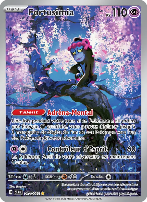 Fortusimia – carte Pokémon TCG Illustration rare n°072