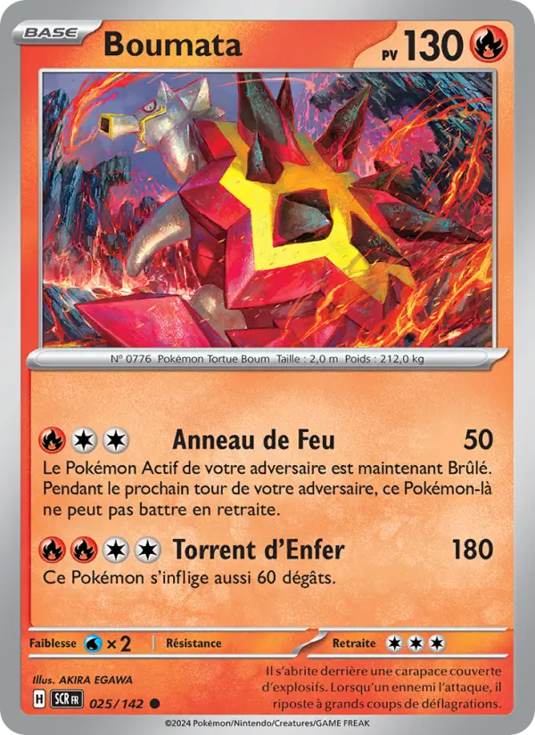Boumata – carte Pokémon TCG Commune n°025