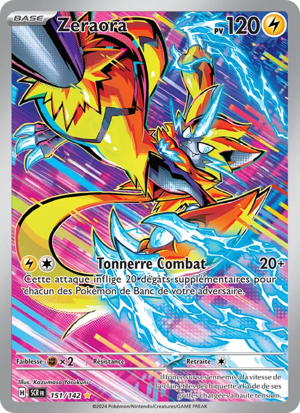 Zeraora – carte Pokémon TCG Illustration rare n°151