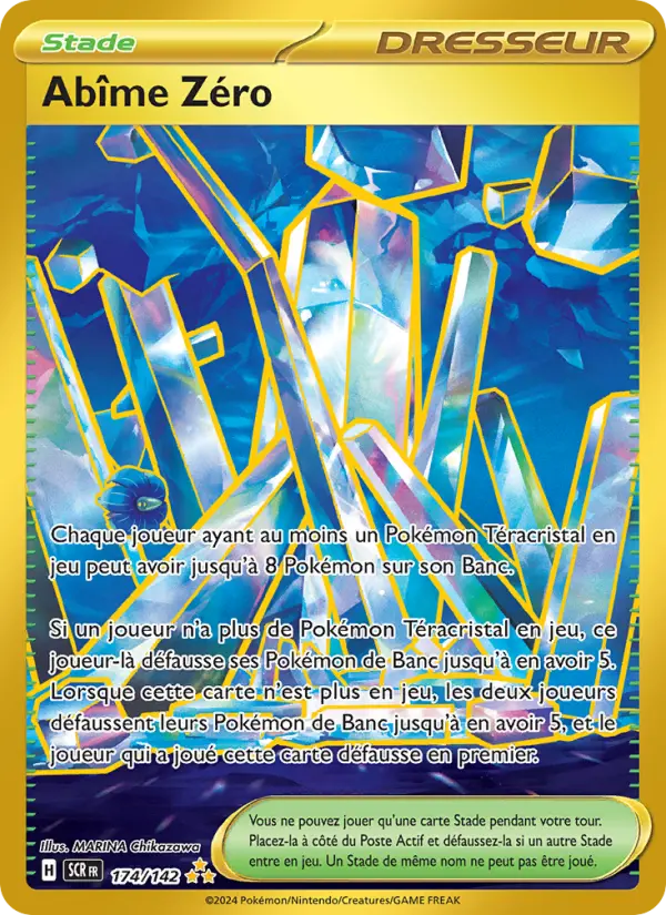 Abîme Zéro – carte Pokémon TCG Hyper rare n°174