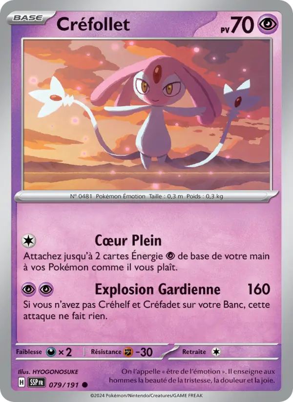 Créfollet – carte Pokémon TCG Commune n°079