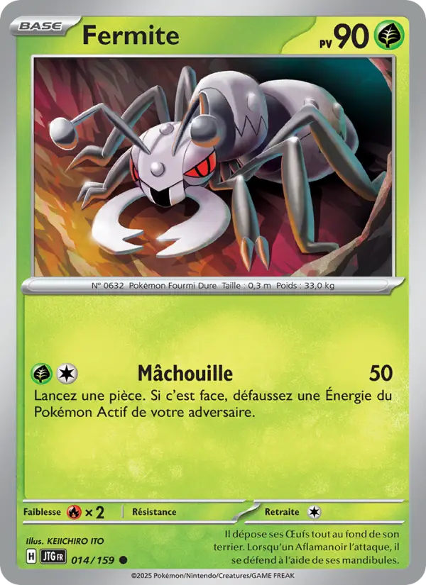 Fermite – carte Pokémon TCG Commune n°014