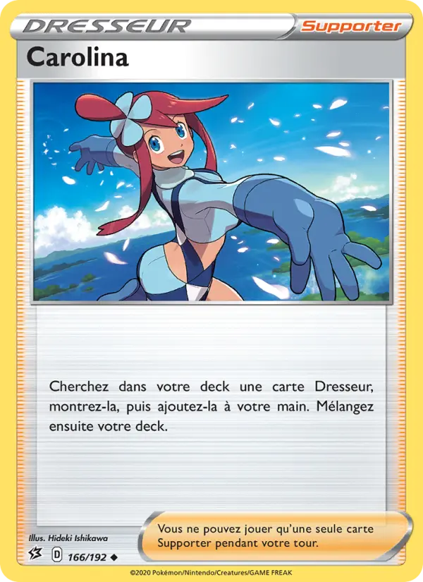Carolina – carte Pokémon TCG Peu Commune n°166