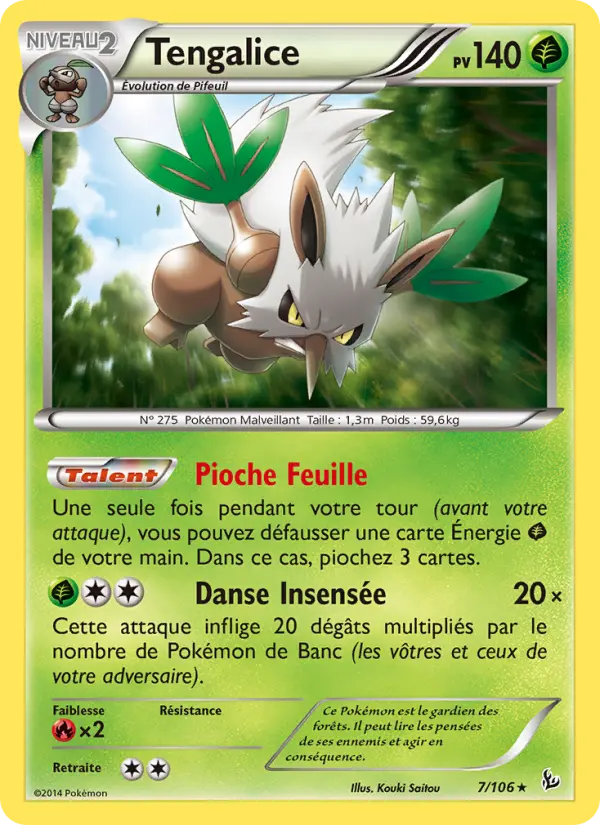 Tengalice – carte Pokémon TCG Rare n°7