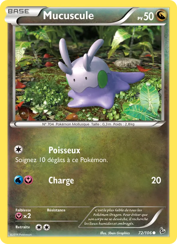 Mucuscule – carte Pokémon TCG Commune n°72