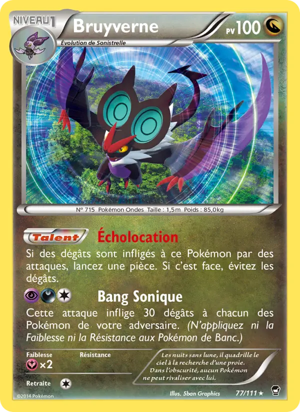 Bruyverne – carte Pokémon TCG Rare n°77