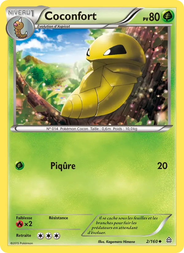 Coconfort – carte Pokémon TCG Peu Commune n°2